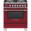 Fisher & Paykel 30-inch Freestanding Dual-Fuel Range with Warming Drawer OR30SCG6R1 IMAGE 1