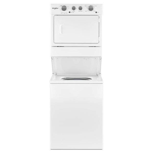 Whirlpool Stacked Washer/Dryer Gas Laundry Center WGTLV27HW IMAGE 1