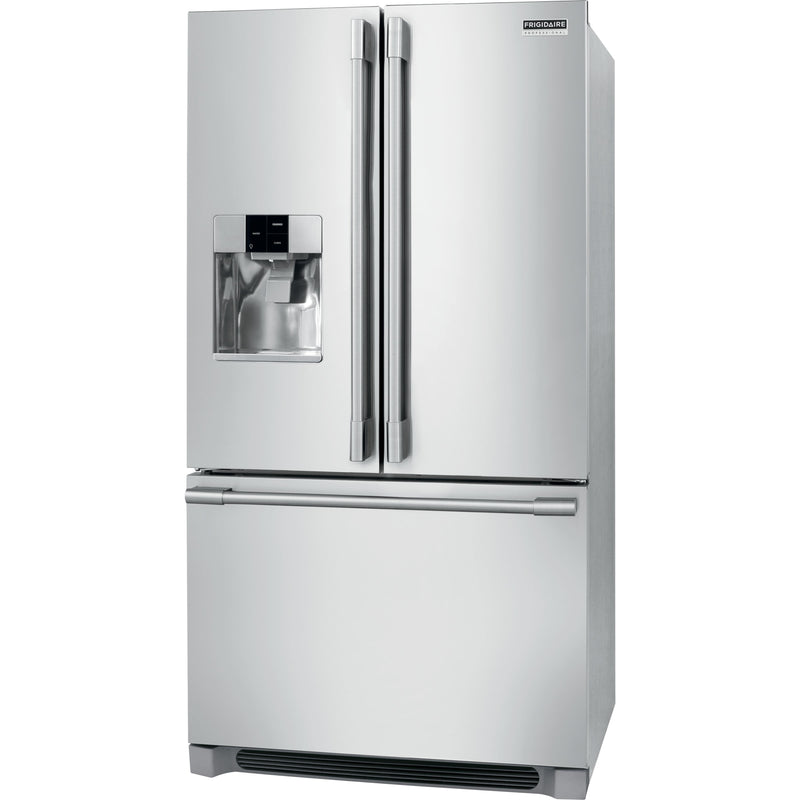 Frigidaire Professional 36-inch, 21.6 cu.ft. Counter-Depth French 3-Door Refrigerator with External Water and Ice Dispensing System FPBC2278UF IMAGE 10