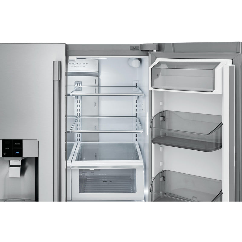 Frigidaire Professional 36-inch, 21.6 cu.ft. Counter-Depth French 3-Door Refrigerator with External Water and Ice Dispensing System FPBC2278UF IMAGE 7