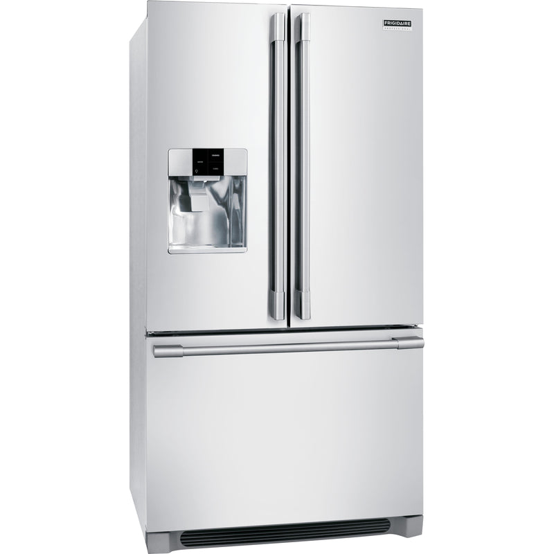 Frigidaire Professional 36-inch, 21.6 cu.ft. Counter-Depth French 3-Door Refrigerator with External Water and Ice Dispensing System FPBC2278UF IMAGE 9