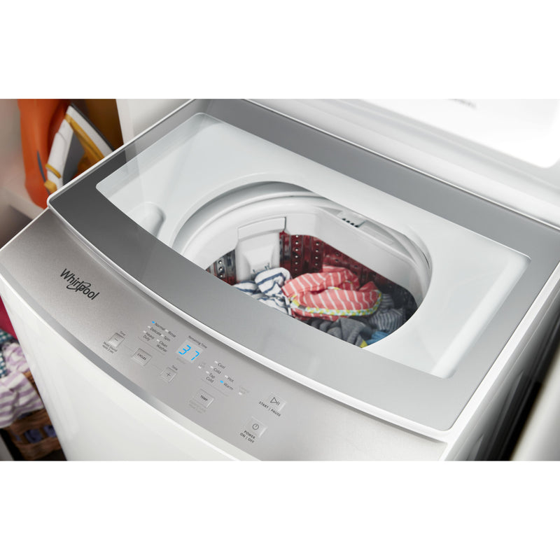 Whirlpool Stacked Washer/Dryer Electric Laundry Center WET4024HW IMAGE 9