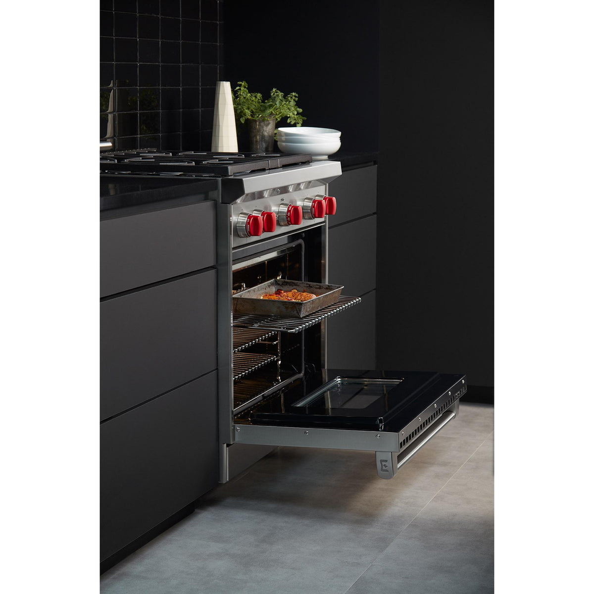 Wolf 30-inch Freestanding Gas Range with Convection GR304-LP