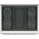 Wolf 36-inch Freestanding Gas Range with Convection GR364C-LP IMAGE 4