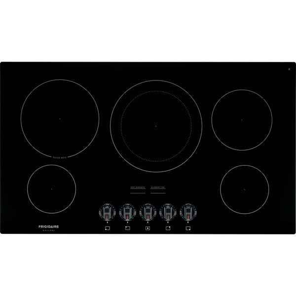 Frigidaire Gallery 36-inch Built-In Electric Cooktop FGEC3648UB IMAGE 1