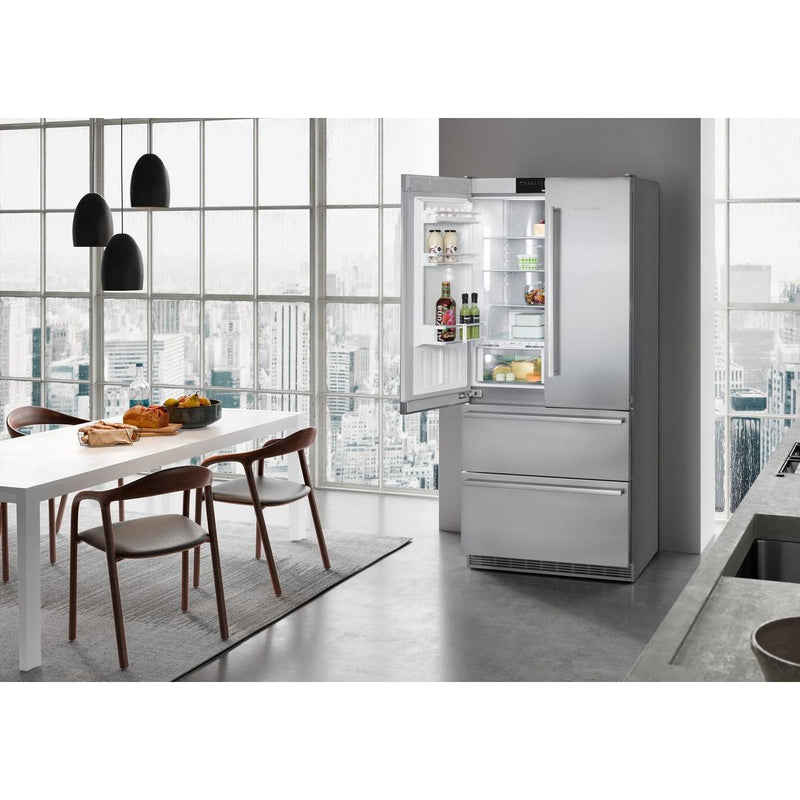 Liebherr 36-inch, 21.3 cu.ft. Built-in French 4-Door Refrigerator with BioFresh CBS 2082 IMAGE 4
