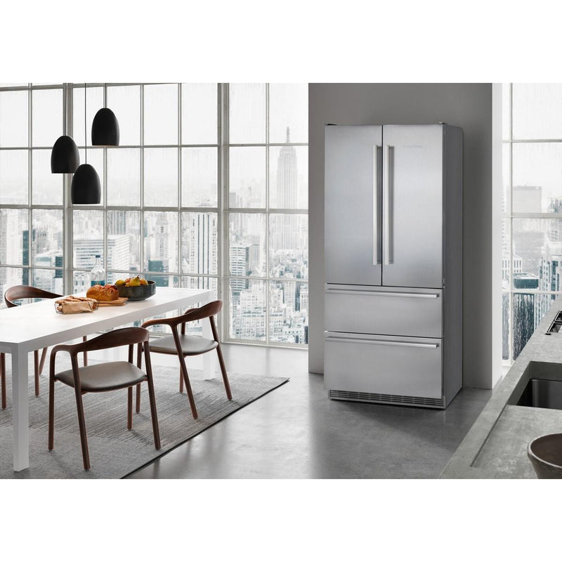Liebherr 36-inch, 21.3 cu.ft. Built-in French 4-Door Refrigerator with BioFresh CBS 2082 IMAGE 6