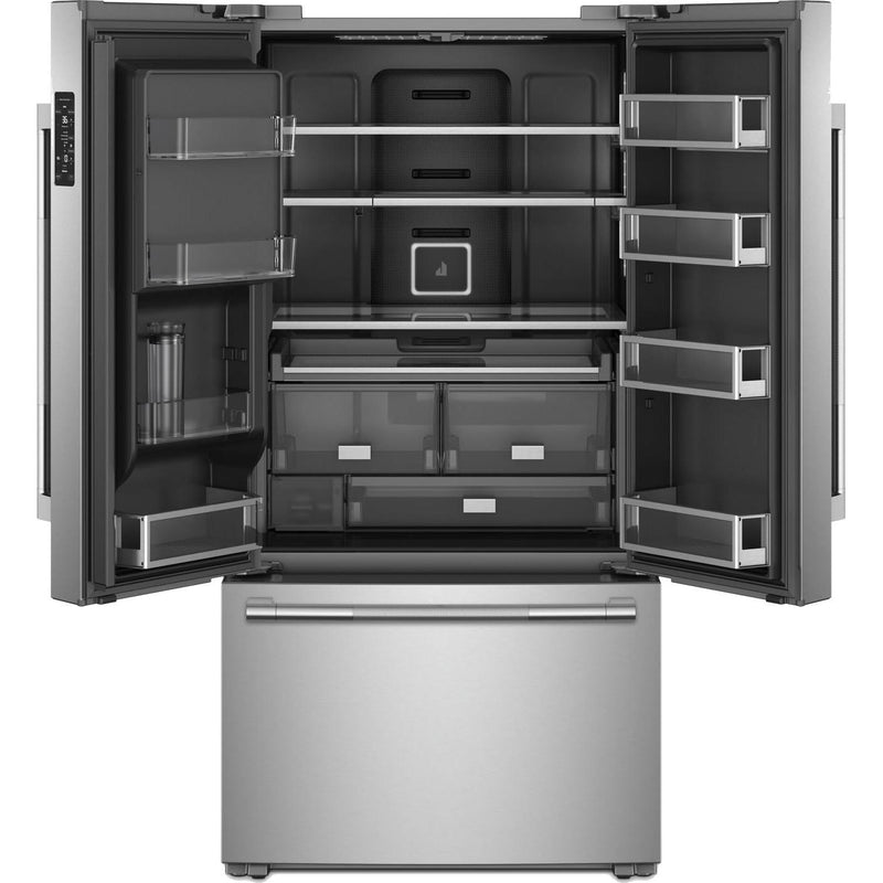 JennAir 36-inch High Counter-Depth French 3-Door Refrigerator with Twin Fresh™ Climate Control System JFFCC72EHL IMAGE 2