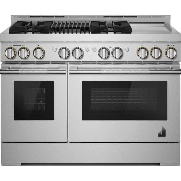 JennAir 48-inch Freestanding Gas Range with JennAir® Culinary Center JGRP748HL IMAGE 1