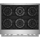 JennAir 36-inch Freestanding Dua-Fuel Range with JennAir® Culinary Center JDRP436HL IMAGE 3