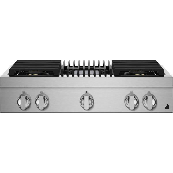 JennAir 36-inch Gas Rangetop with Grill JGCP636HM IMAGE 1