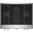 JennAir 36-inch Gas Rangetop with Grill JGCP636HM IMAGE 2