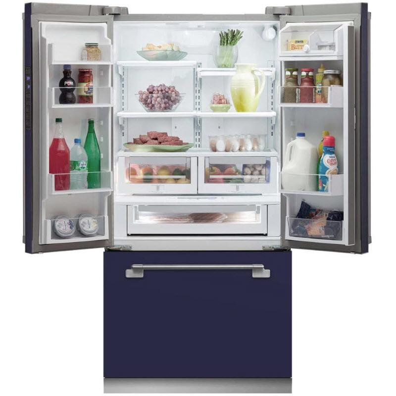 AGA 36in Elise Counter-Depth French Door Refrigerator MELFDR23-SKY IMAGE 2