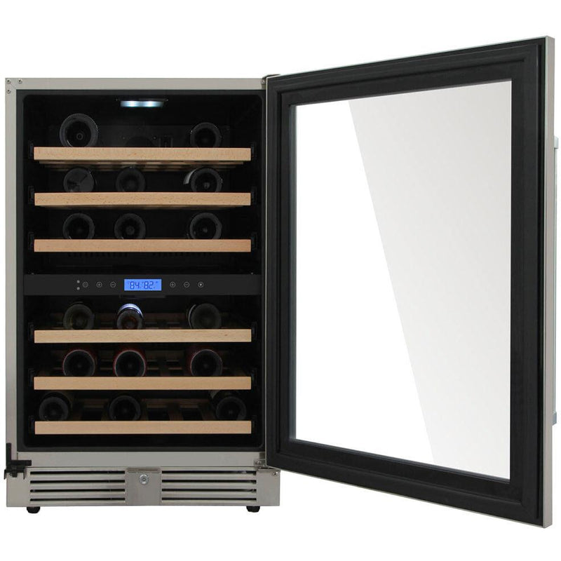 Thor Kitchen 46-Bottle Wine Cooler with 2 temperature zones TWC2401DO IMAGE 6