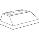 Wolf 52-inch Pro Built-In Hood Insert PL522212 IMAGE 1