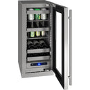 U-Line 15-inch 2.9 cu. ft. Compact Refrigerator UHRE515-SG01A IMAGE 2