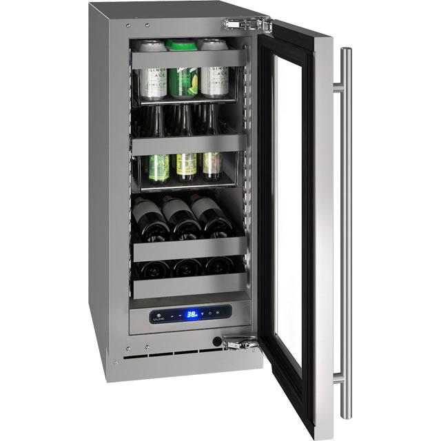 U-Line 15-inch 2.9 cu. ft. Compact Refrigerator UHRE515-SG01A IMAGE 2