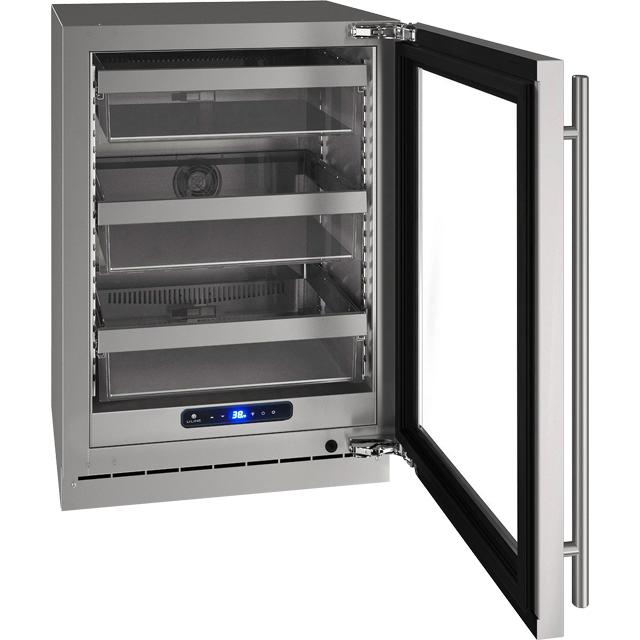 U-Line 24-inch 5.2 cu. ft. Compact Refrigerator UHRE524-SG01A IMAGE 3