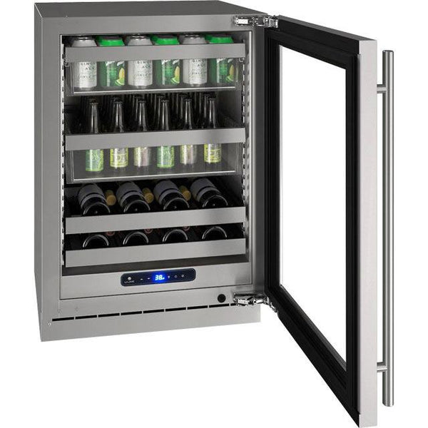 U-Line 5.2 cu. ft. Freestanding Beverage Center UHBV524-SG41A IMAGE 1