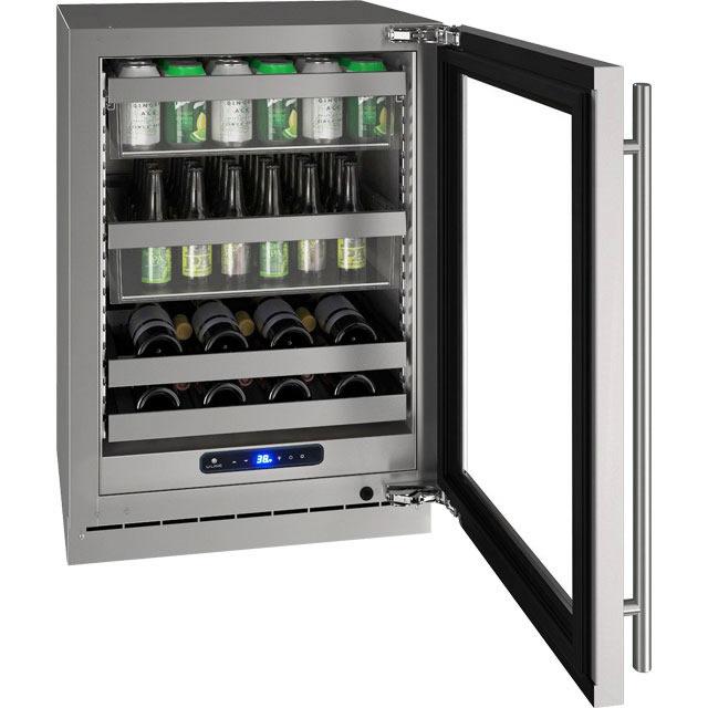 U-Line 5.2 cu. ft. Freestanding Beverage Center UHBV524-SG41A IMAGE 1