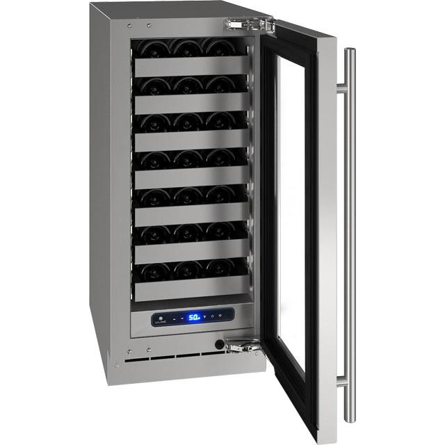 U-Line Captain 2.9 cu. ft. 28-bottle Freestanding Wine Cooler UHWC515-SG01A IMAGE 3