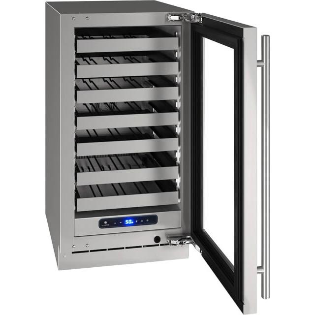 U-Line Captain 3.7 cu. ft. 35-bottle Freestanding Wine Cooler UHWC518-SG41A IMAGE 1