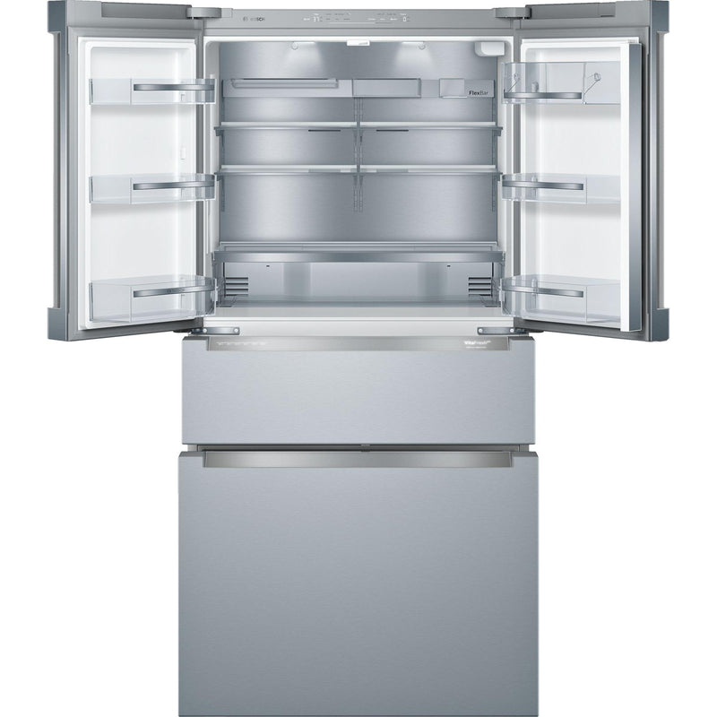 Bosch 36-inch, 21 cu.ft. Counter-Depth French 4-Door Refrigerator with VitaFreshPro™ Drawer B36CL80ENS IMAGE 7