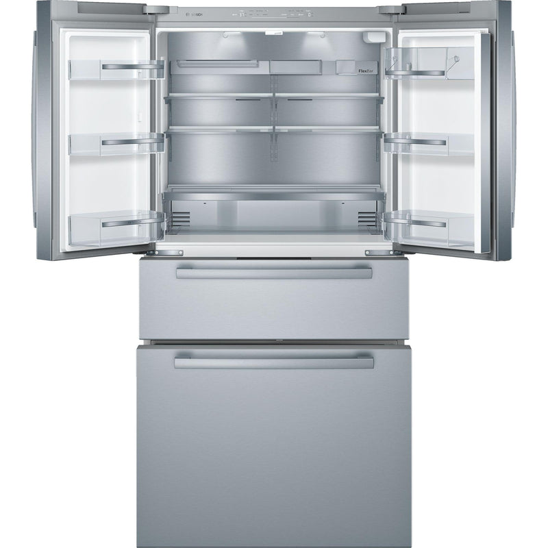 Bosch 36-inch, 21 cu.ft. Counter-Depth French 4-Door Refrigerator with VitaFreshPro™ Drawer B36CL80SNS IMAGE 11