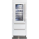 Fhiaba 30-inch, Built-in Refrigeration with Wine Storage FI30BDW-LGO IMAGE 1