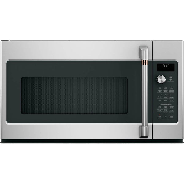 Café 30-inch, 1.7 cu.ft. Over-the-Range Microwave Oven with Convection CVM517P2MS1 IMAGE 1