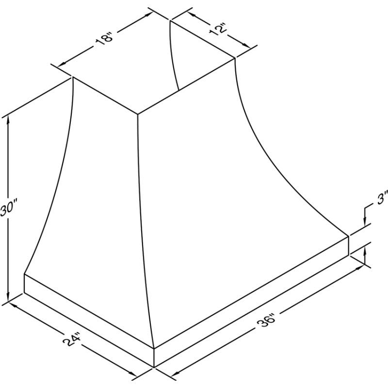 Vent-A-Hood 36-inch Wall Mount Range Hood JDH136/C2AS IMAGE 2