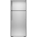 GE 30-inch 18 cu. ft. Top Freezer Refrigerator GTE18FSLKSS IMAGE 1