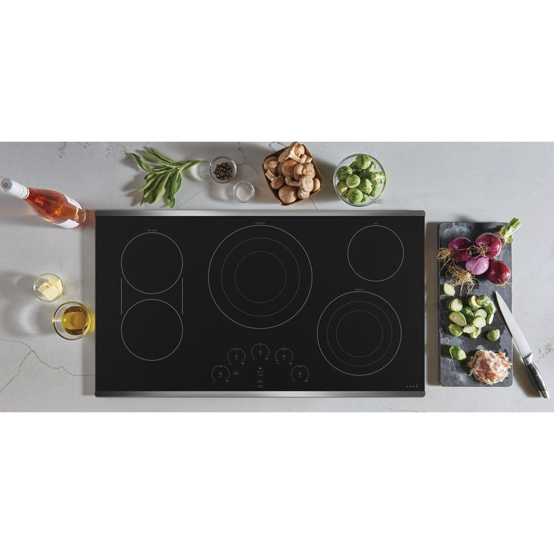 Café 30-inch Built-in Electric Cooktop CEP90302NSS IMAGE 3