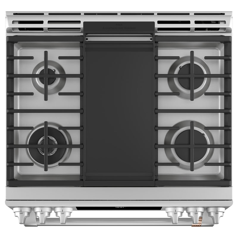 Café 30-inch Slide-in Dual-Fuel Range with Convection Technology CC2S900P2MS1 IMAGE 4