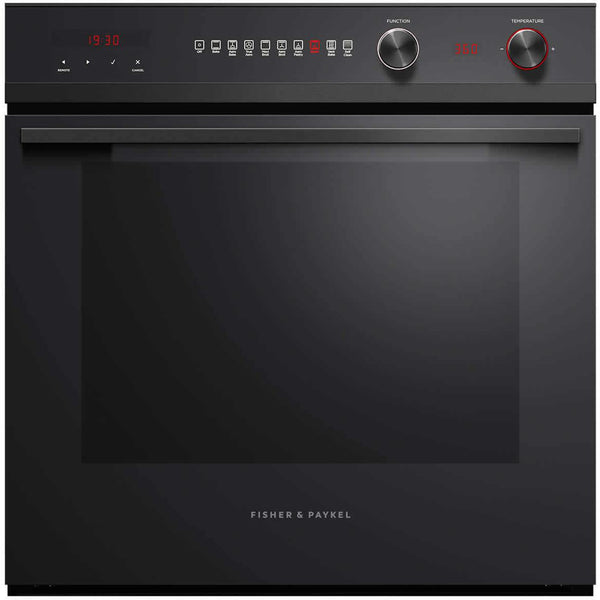 Fisher & Paykel 24-inch, 3.0 cu.ft. Built-in Single Wall Oven with 9 Functions OB24SCD9PB1 IMAGE 1