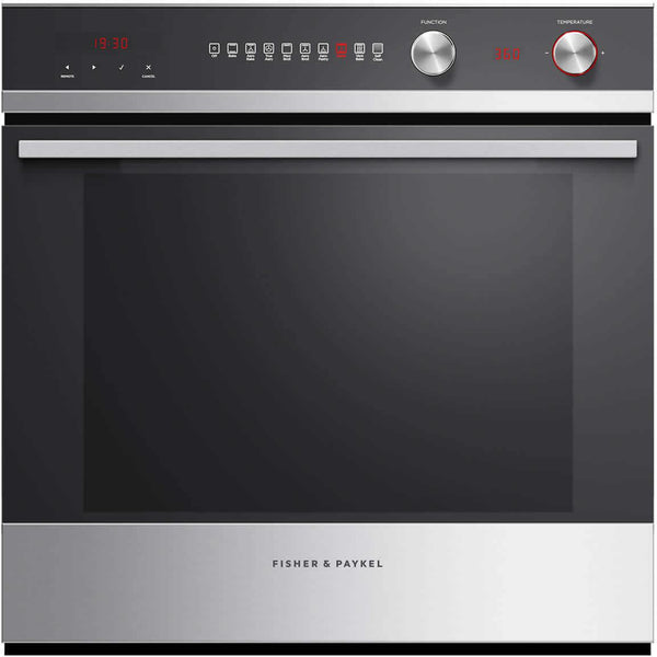 Fisher & Paykel 24-inch, 3.0 cu.ft. Built-in Single Wall Oven with 9 Functions OB24SCD9PX1 IMAGE 1