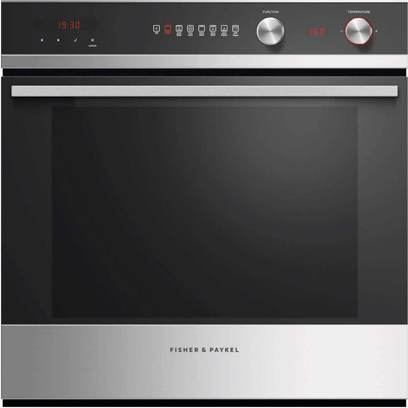 Fisher & Paykel 24-inch, 3.0 cu.ft. Built-in Single Wall Oven with 7 Functions OB24SCD7PX1 IMAGE 1