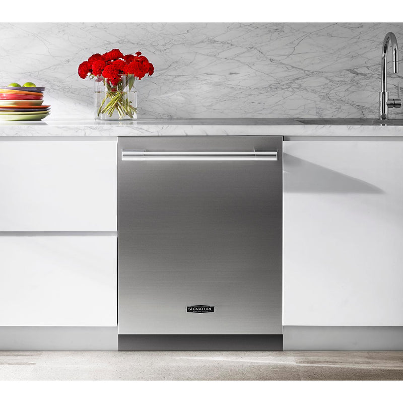 Signature Kitchen Suite 24-inch Built-in Dishwasher with PowerSteam® Technology SKSDW2401S IMAGE 2