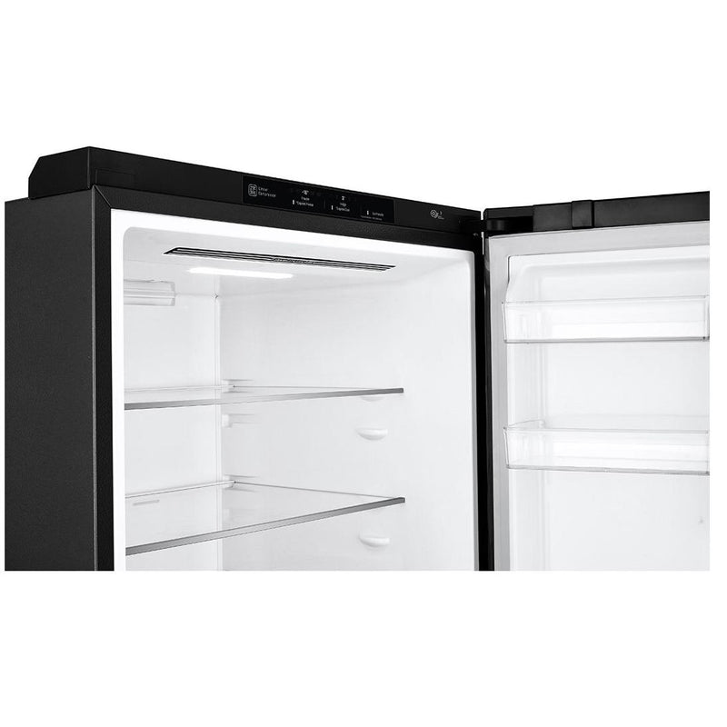LG 28-inch, 14.7 cu.ft. Counter-Depth Bottom Freezer Refrigerator with Multi-Air Flow Cooling LBNC15231P IMAGE 11