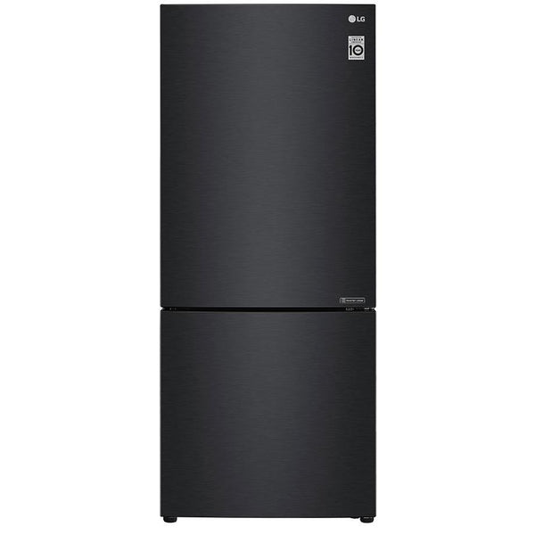 LG 28-inch, 14.7 cu.ft. Counter-Depth Bottom Freezer Refrigerator with Multi-Air Flow Cooling LBNC15231P IMAGE 1