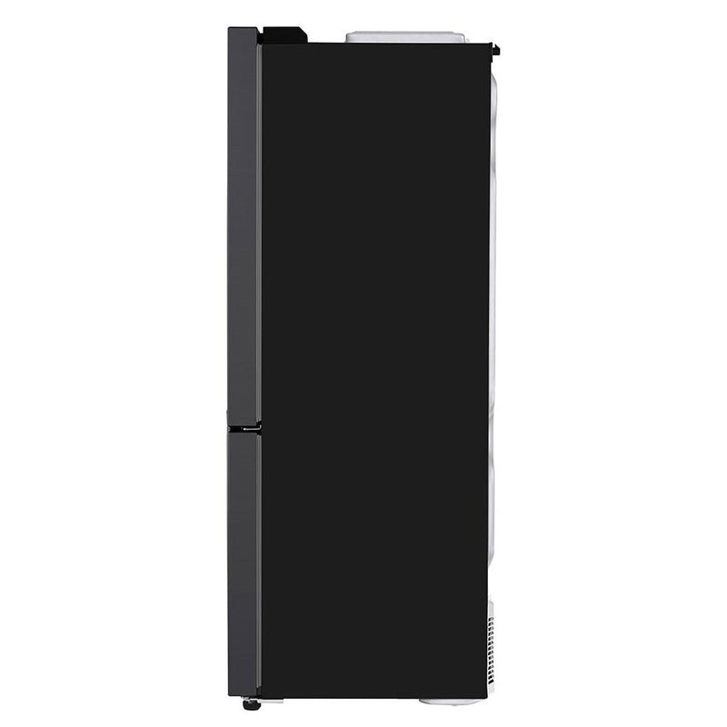 LG 28-inch, 14.7 cu.ft. Counter-Depth Bottom Freezer Refrigerator with Multi-Air Flow Cooling LBNC15231P IMAGE 3