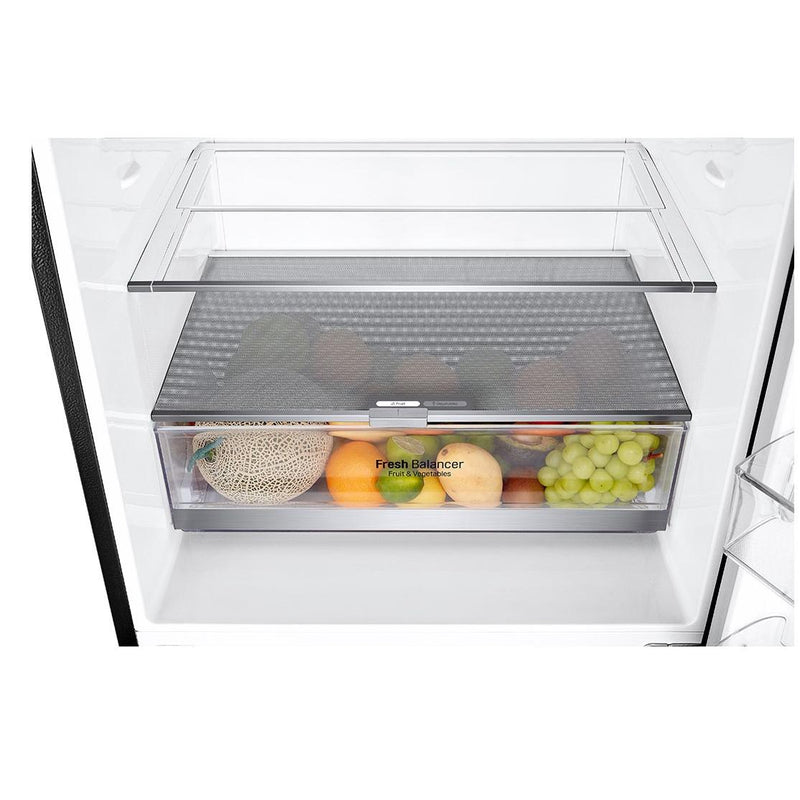 LG 28-inch, 14.7 cu.ft. Counter-Depth Bottom Freezer Refrigerator with Multi-Air Flow Cooling LBNC15231P IMAGE 8
