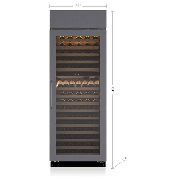Sub-Zero 146-bottle Built-in Wine Cooler with Two Independent Zones BW-30/O-RH IMAGE 2