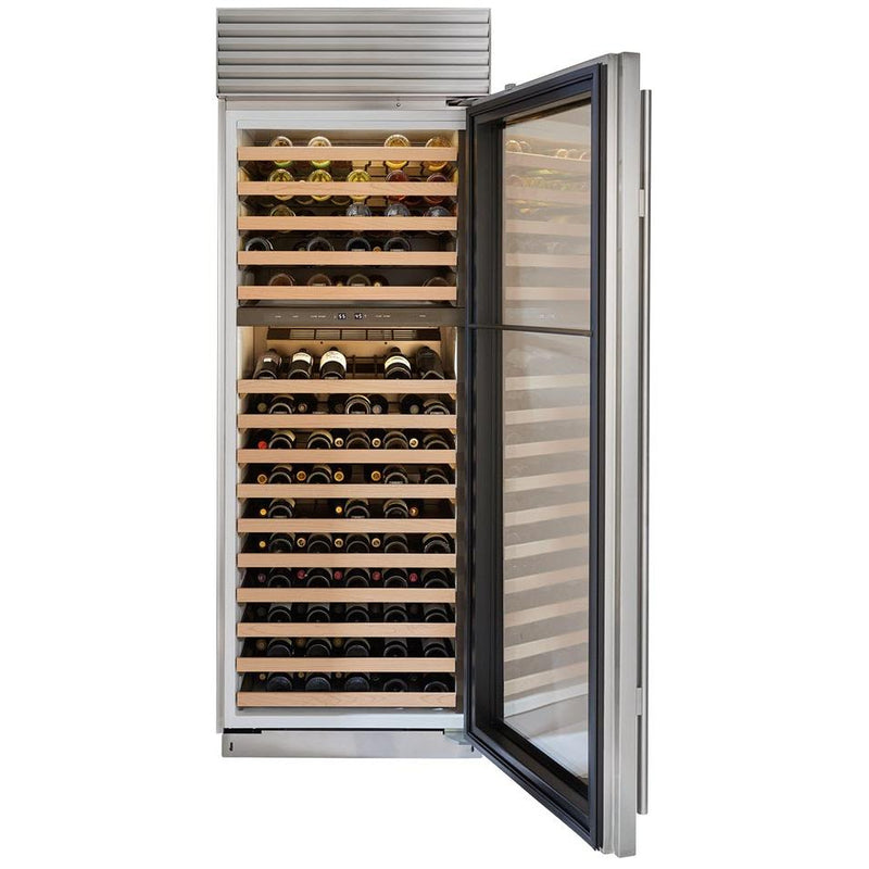 Sub-Zero 146-bottle Built-in Wine Cooler with Two Independent Zones BW-30/S/TH-RH IMAGE 3
