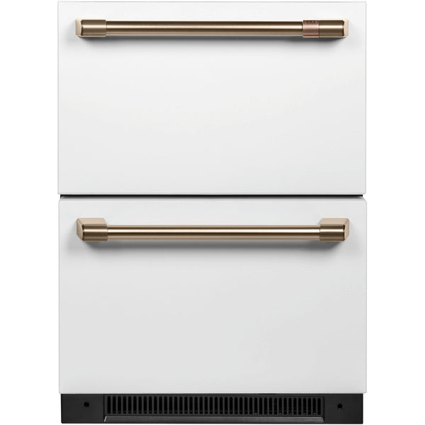 Café 24-inch 5.7 cu. ft. Dual-Drawer Refrigerator CDE06RP4NW2 IMAGE 1