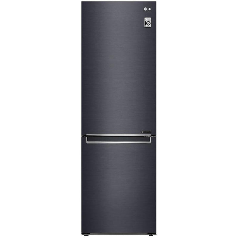 LG 24-inch, 12 cu.ft. Counter-Depth Bottom-Freezer Refrigerator with Multi-Air Flow System LBNC12241P IMAGE 1