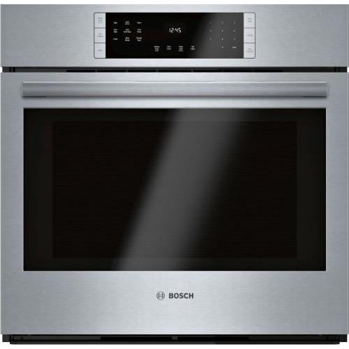 Bosch 30-inch, 4.6 cu. ft. Built-in Single Wall Oven with Convection HBL8453UC IMAGE 1