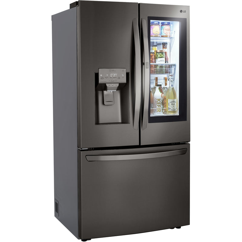 LG 36-inch, 23.5 cu.ft. Counter-Depth French 3-Door Refrigerator with Water and Ice Dispensing System LRFVC2406D IMAGE 15