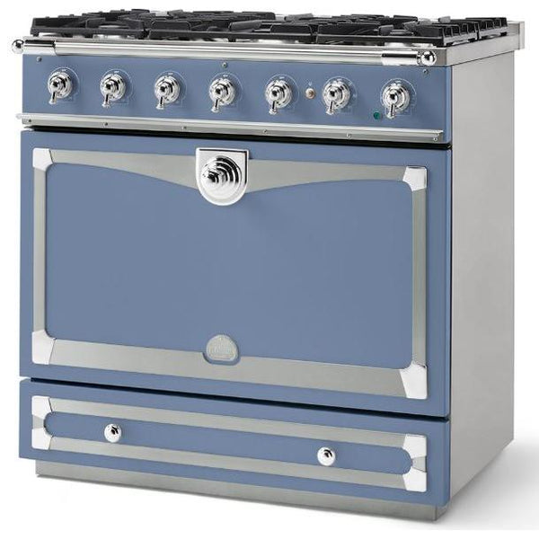 La Cornue 36-inch Freestanding Dual-Fuel Range C9LP IMAGE 1