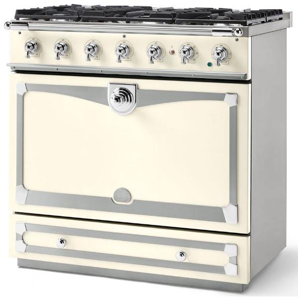 La Cornue 36-inch Freestanding Dual-Fuel Range C9CP IMAGE 1